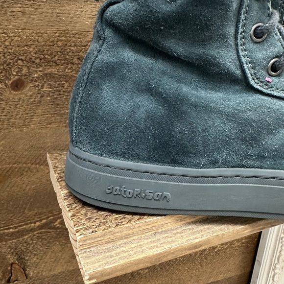 Satorisan Green Suede Lace-Up Boots | Size 38 - Picture 3 of 9